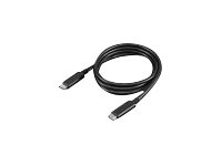 Cabo USB Lenovo USB-C USB-C 1m PD 100W 4K Preto