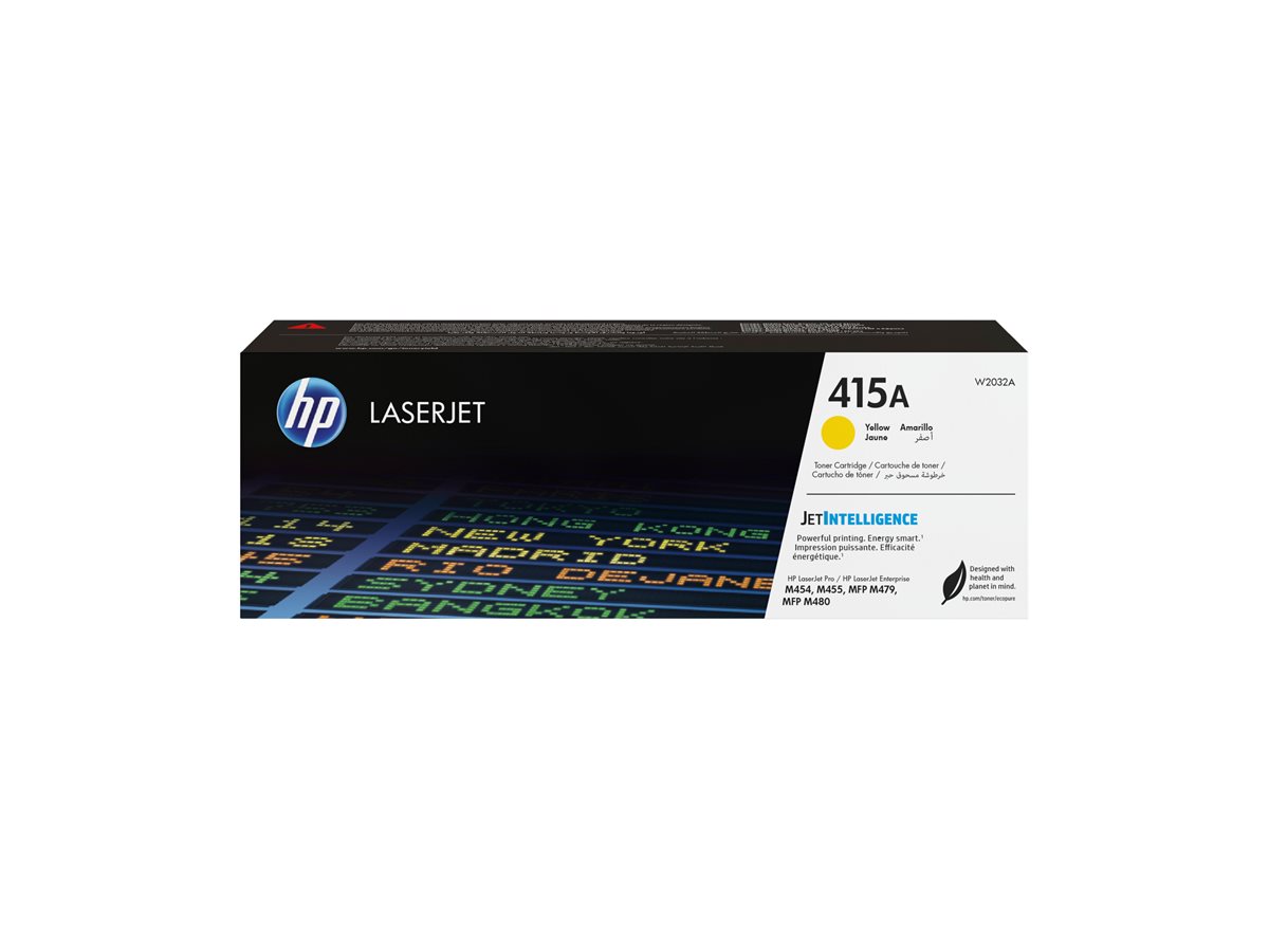 Cartucho de Toner HP 415A Amarelo Original - Imagem 3