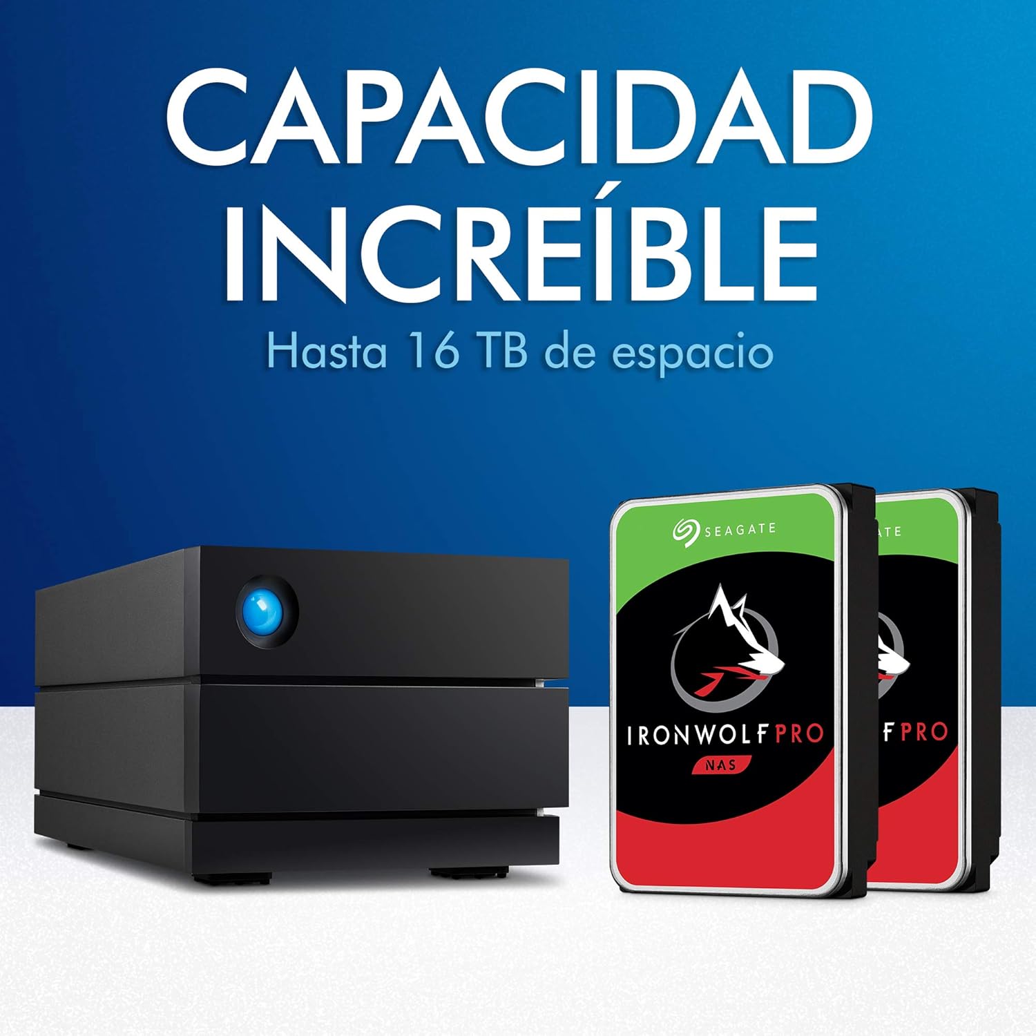 Sistema RAID LaCie 2big RAID 16 TB USB 3.1 Resgate 5 Anos - Imagem 3