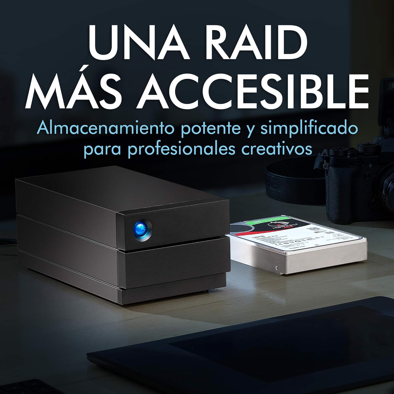 Sistema RAID LaCie 2big RAID 16 TB USB 3.1 Resgate 5 Anos - Imagem 2