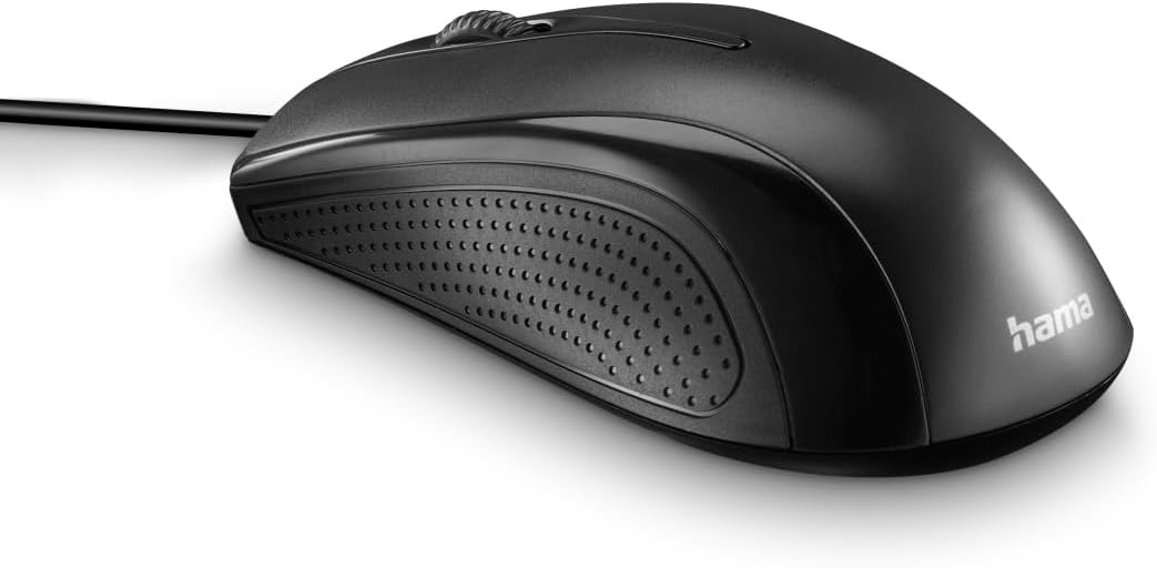 Rato Hama MC-200 Óptico 3 Botões Preto - Imagem 8