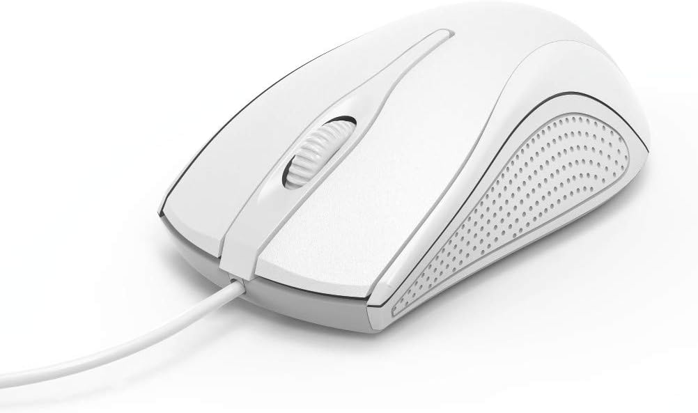 Rato Hama MC-200 Ótico 3 Botões USB Branco