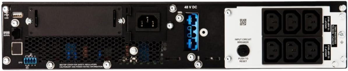 UPS APC Smart-UPS SRT 1500VA Rack 2U Preto - Imagem 2
