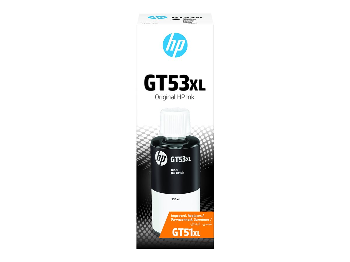 Tinta HP GT53XL Preto 135ml Alta Capacidade Original - Imagem 1
