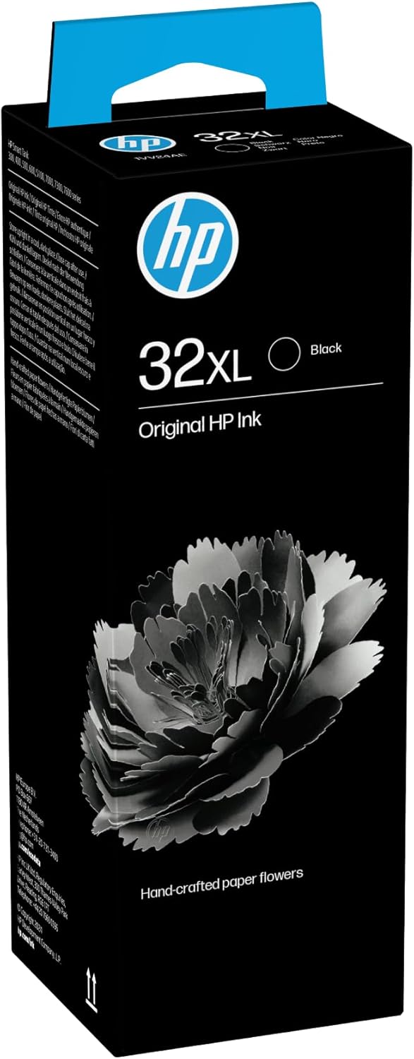 Garrafa de Tinta HP 32XL Preto 135 ml Original