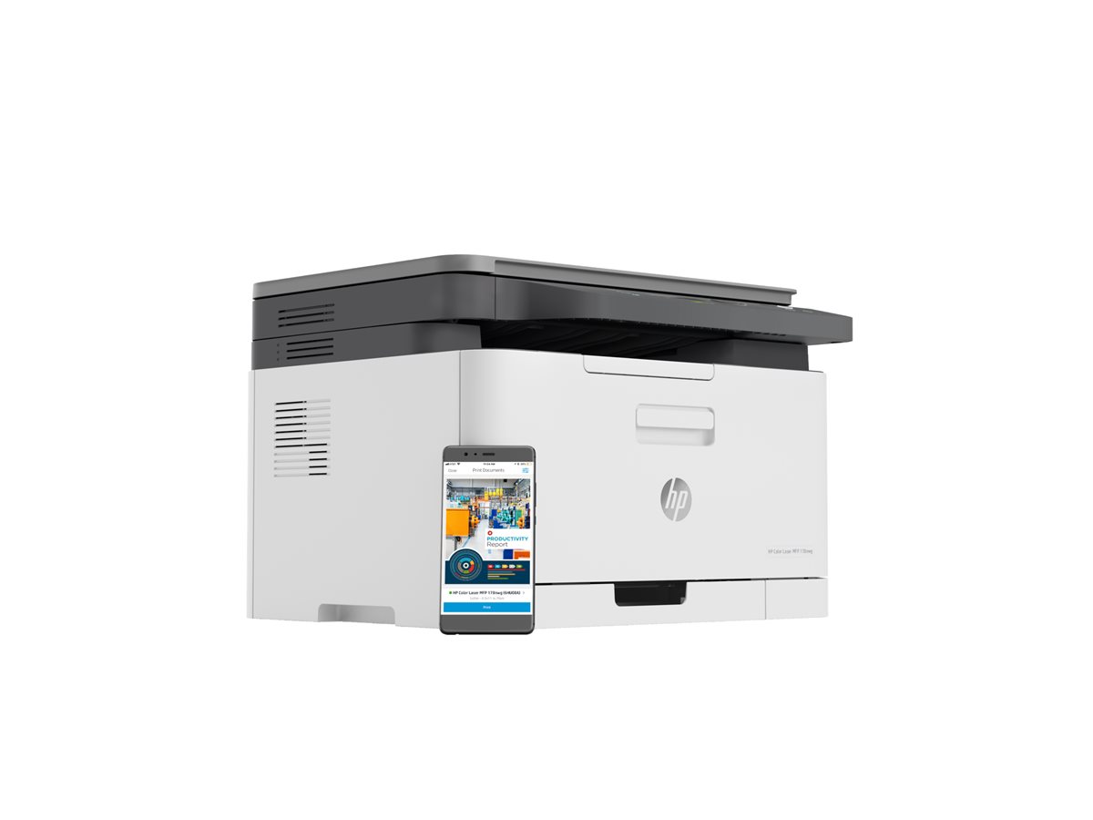 Impressora Multifunções Laser HP 178nw Cores A4 Wi-Fi - Imagem 8