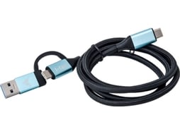 Cabo USB i-Tec Tipo C Tipo C 1m 4K Power Delivery Gen 2 - Imagem 2