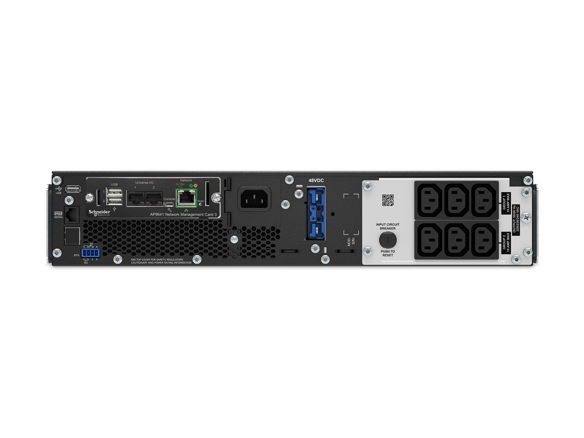 UPS APC Smart-UPS SRT 1000VA Rack 2U Preto - Imagem 2