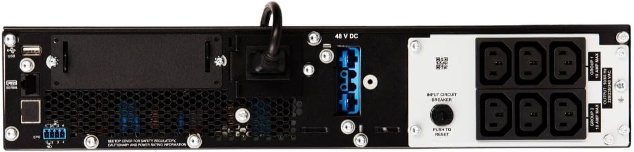 UPS APC Smart-UPS SRT 1000VA Rack Preto c/ Placa Rede - Imagem 2