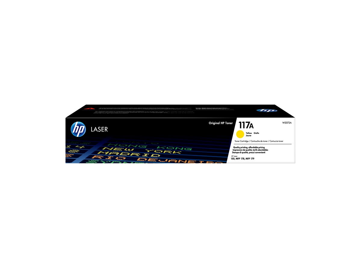 Cartucho de Toner HP 117A Amarelo Original - Imagem 2