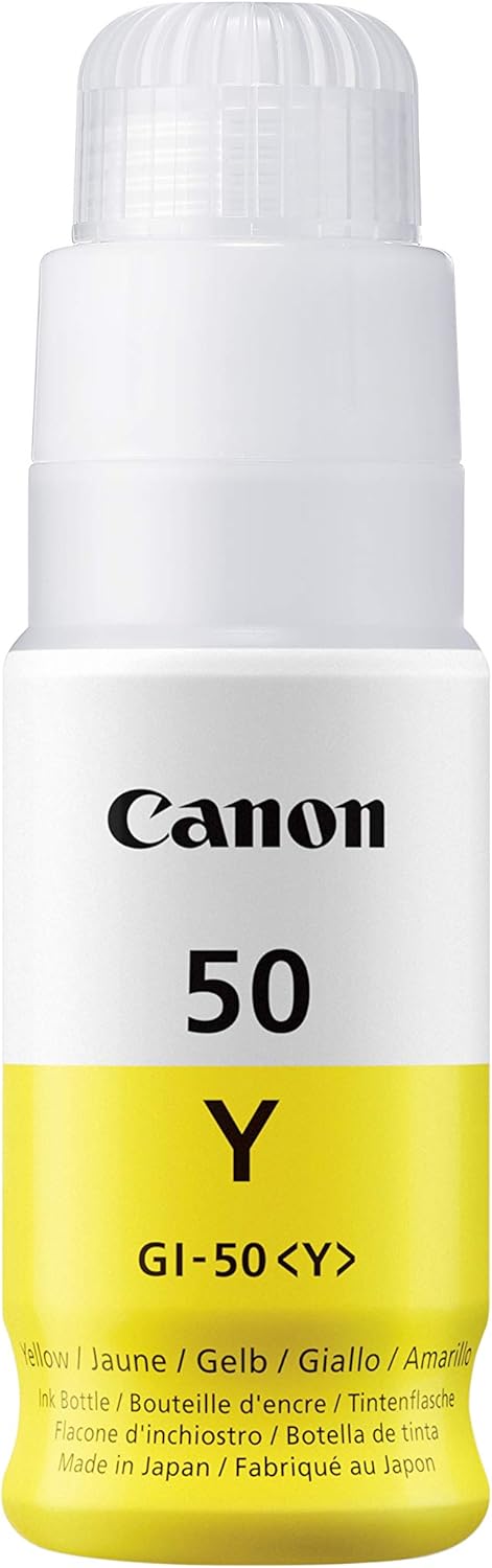 Tinta Canon GI 50 Y Amarelo Original