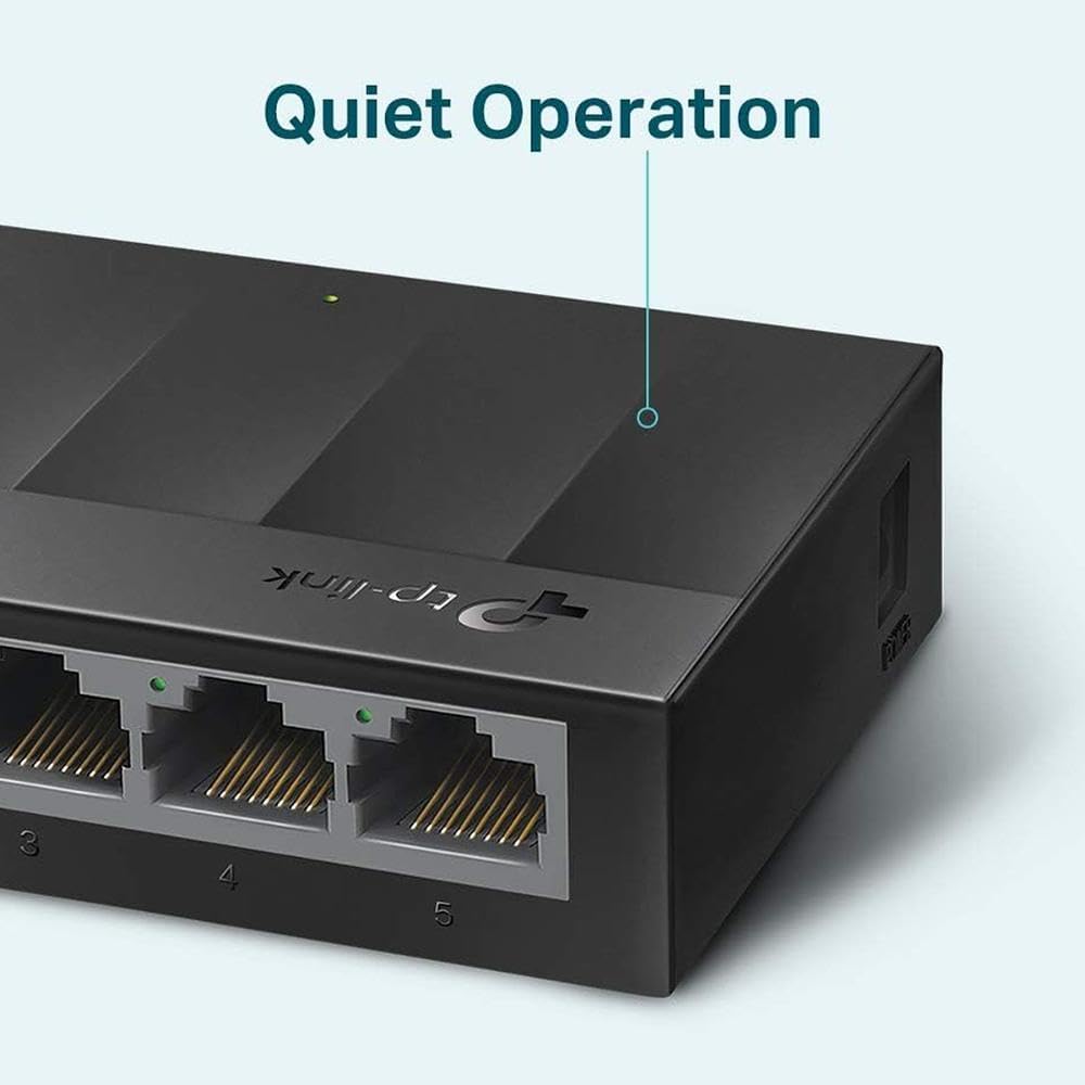 Switch de Rede TP-Link LiteWave LS1005G Não Gerido 5 Portas Gigabit - Imagem 5