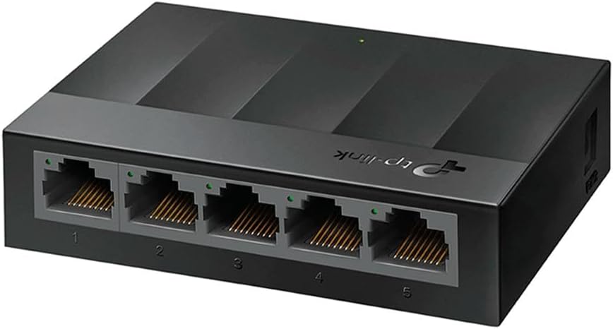 Switch de Rede TP-Link LiteWave LS1005G Não Gerido 5 Portas Gigabit