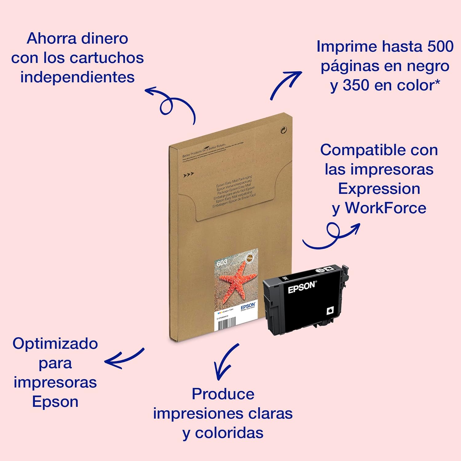 Tinteiro Epson 603 Preto Original 3.4ml - Imagem 7