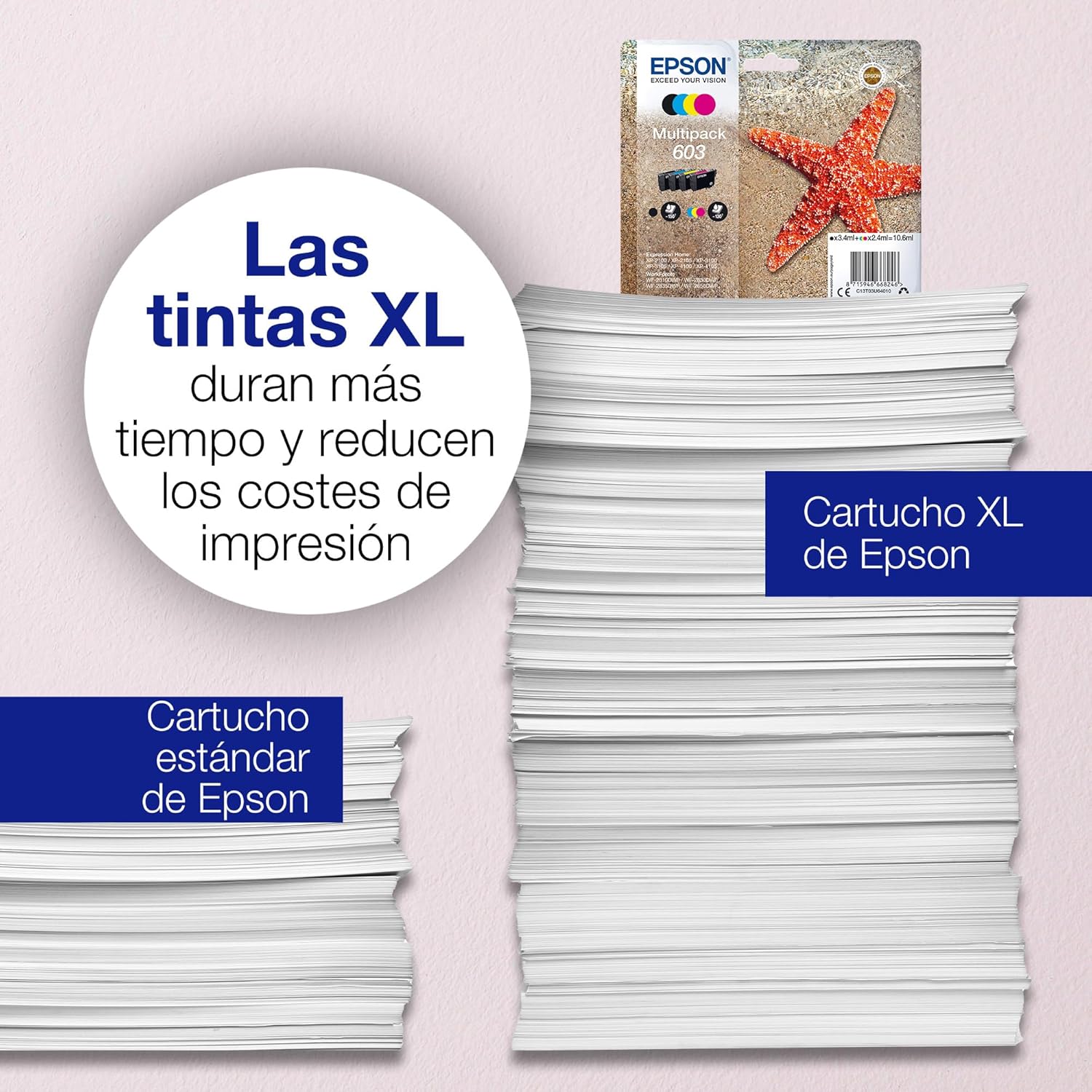 Tinteiro Epson 603 Preto Original 3.4ml - Imagem 3