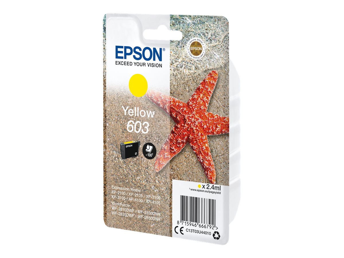 Tinteiro Epson 603 Amarelo 2.4 ml Original - Imagem 2