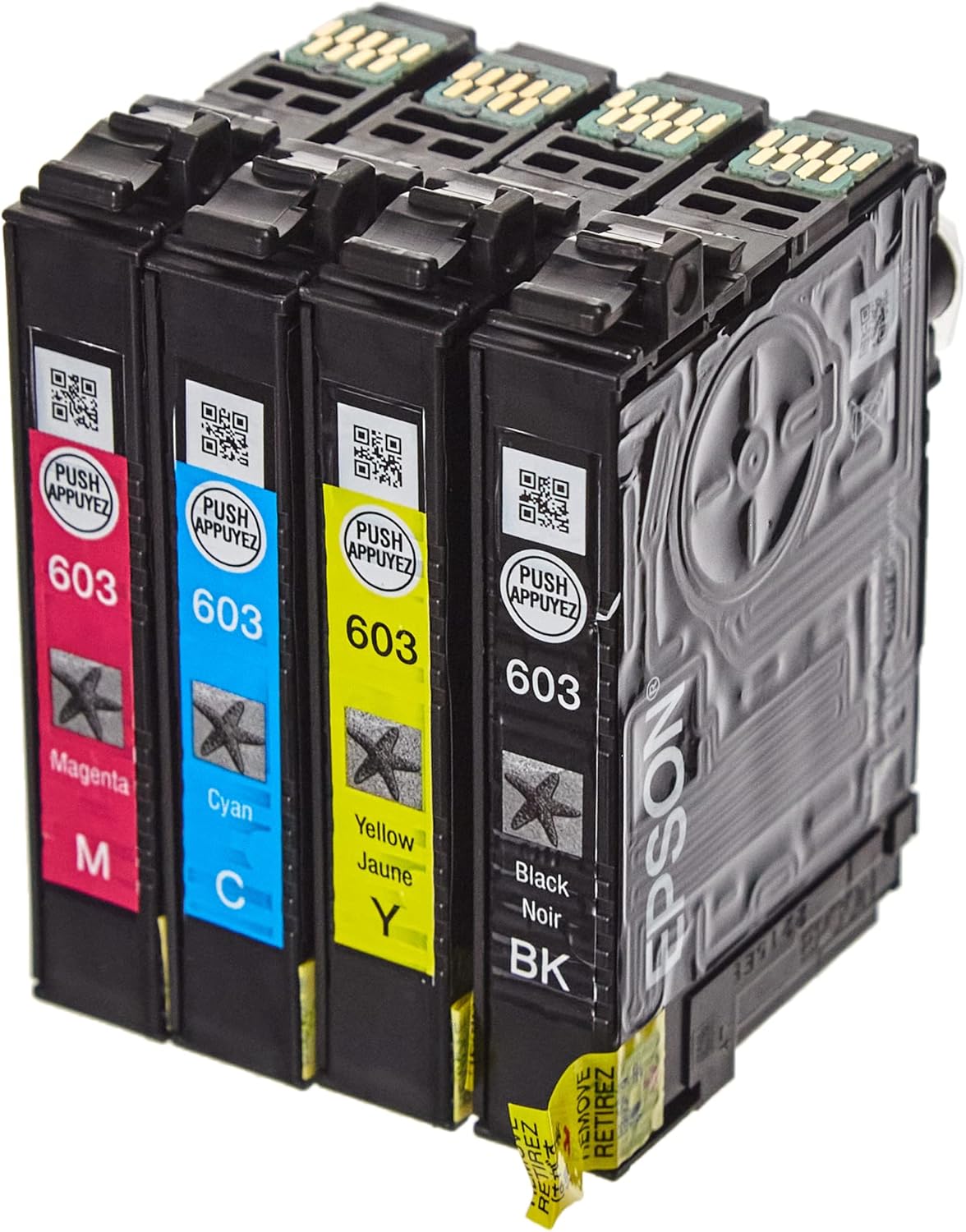 Tinteiro Multipack Epson 603 4 Cores Original - Imagem 2