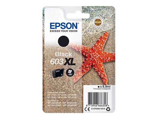 Tinteiro Epson 603XL Preto XL Original - Imagem 2