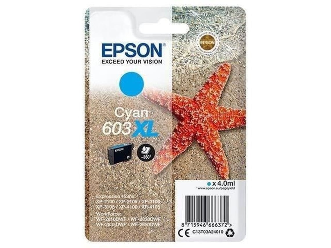 Tinteiro Epson 603XL Cyan XL Original