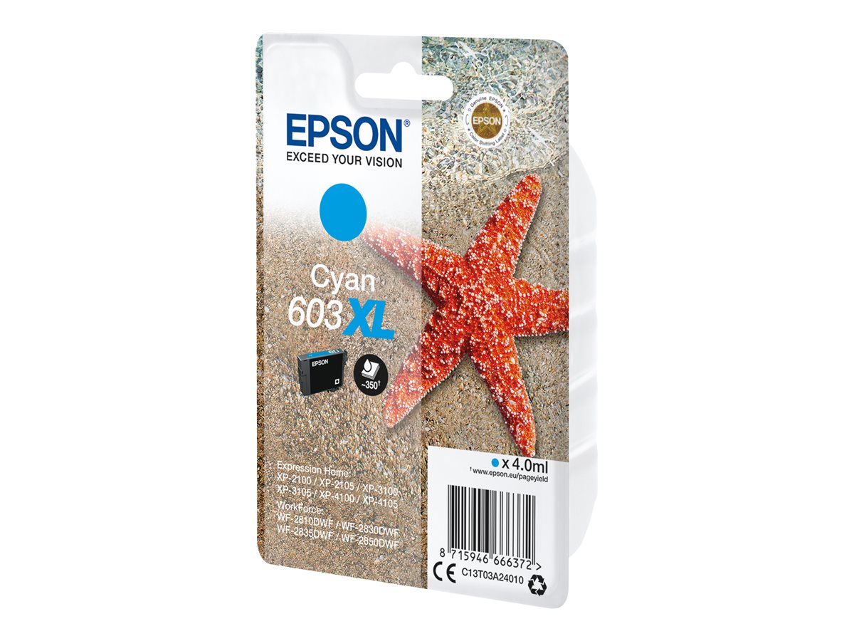 Tinteiro Epson 603XL Ciano XL Original - Imagem 2