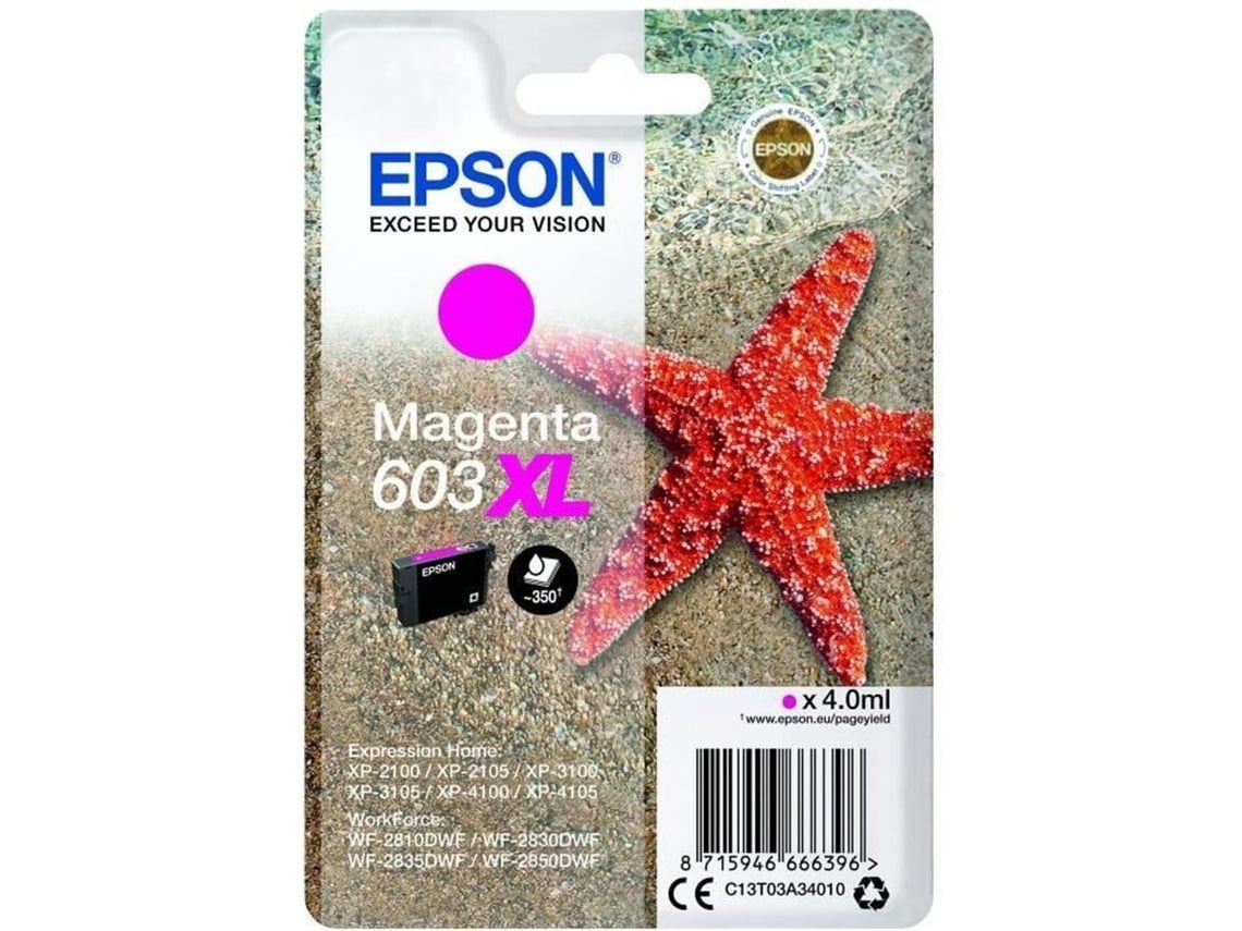 Tinteiro Epson 603XL Magenta XL Original - Imagem 2