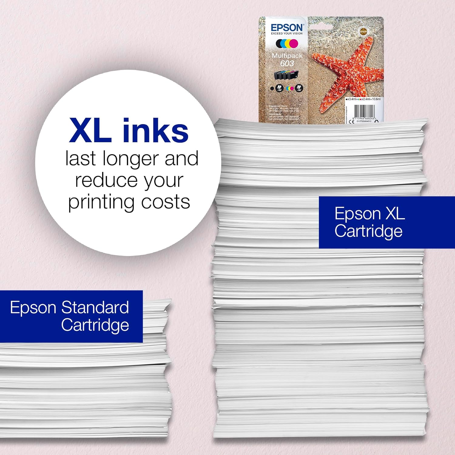 Tinteiro Epson 603XL XL Amarelo Original - Imagem 4