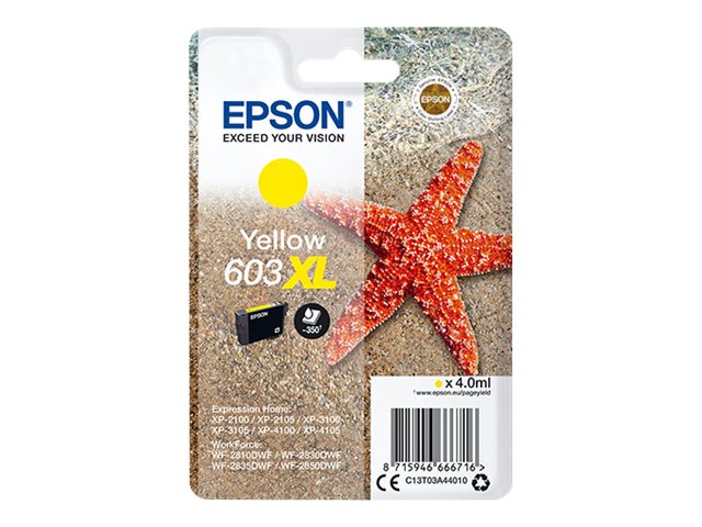 Tinteiro Epson 603XL Amarelo XL - Imagem 2