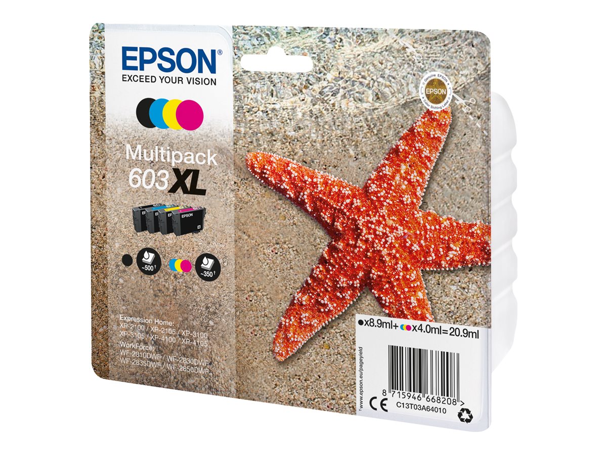 Pack Tinteiros Epson 603XL XL Cores Original