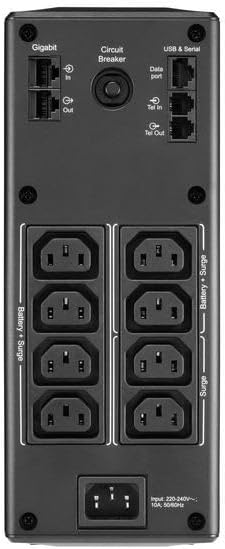 UPS APC BackUPS Pro BR1600MI 1600VA Preto - Imagem 5