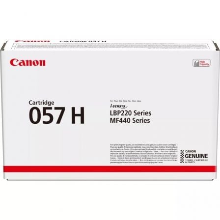 Cartucho Toner Canon 057H Preto Alta Capacidade