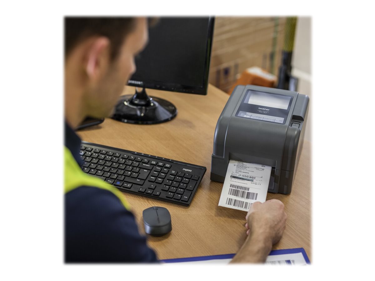 Impressora de Etiquetas Brother TD-4520TN Térmica Direta/Transferência LAN USB - Imagem 8