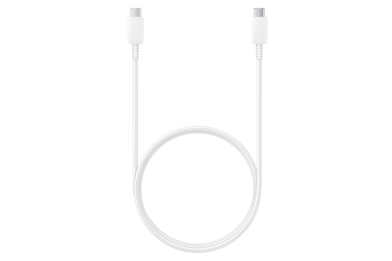 Cabo USB Samsung EP-DN975 USB-C para USB-C 1m 100W 5A Branco - Imagem 1