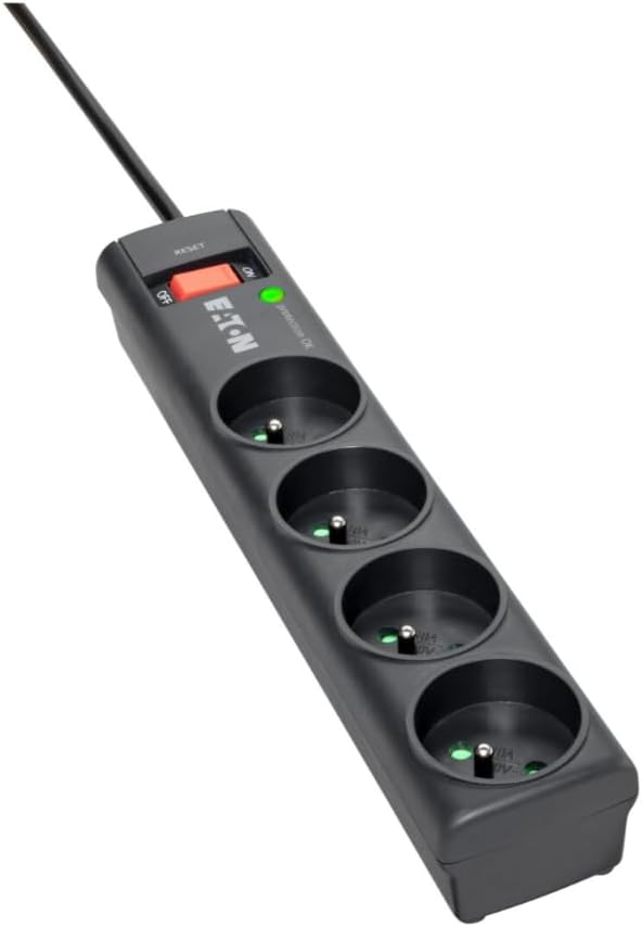 Régua de Proteção Eaton PS4D 4 Tomadas Preto - Imagem 3