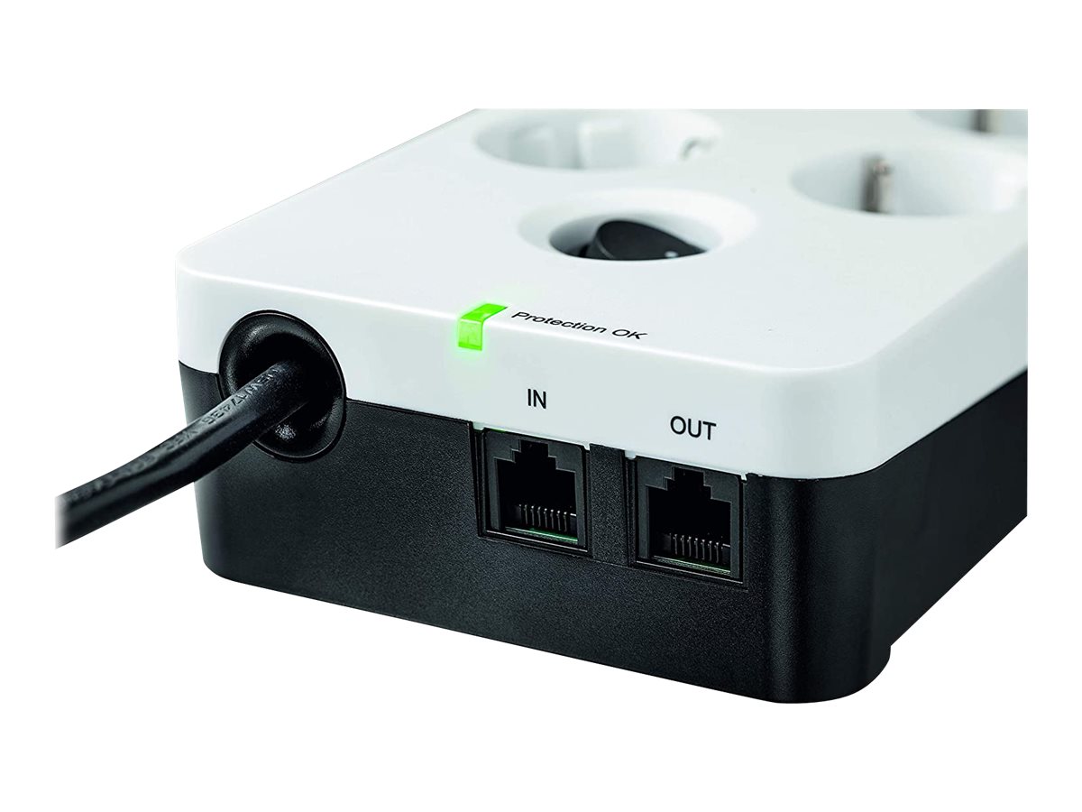 Filtro de Linha Eaton Protection Box 8 Tomadas USB Branco - Imagem 1
