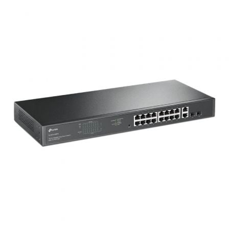 Interruptor TP-Link JetStream TL-SG1218MPE Inteligente 16 Portas PoE+ 192W - Imagem 2