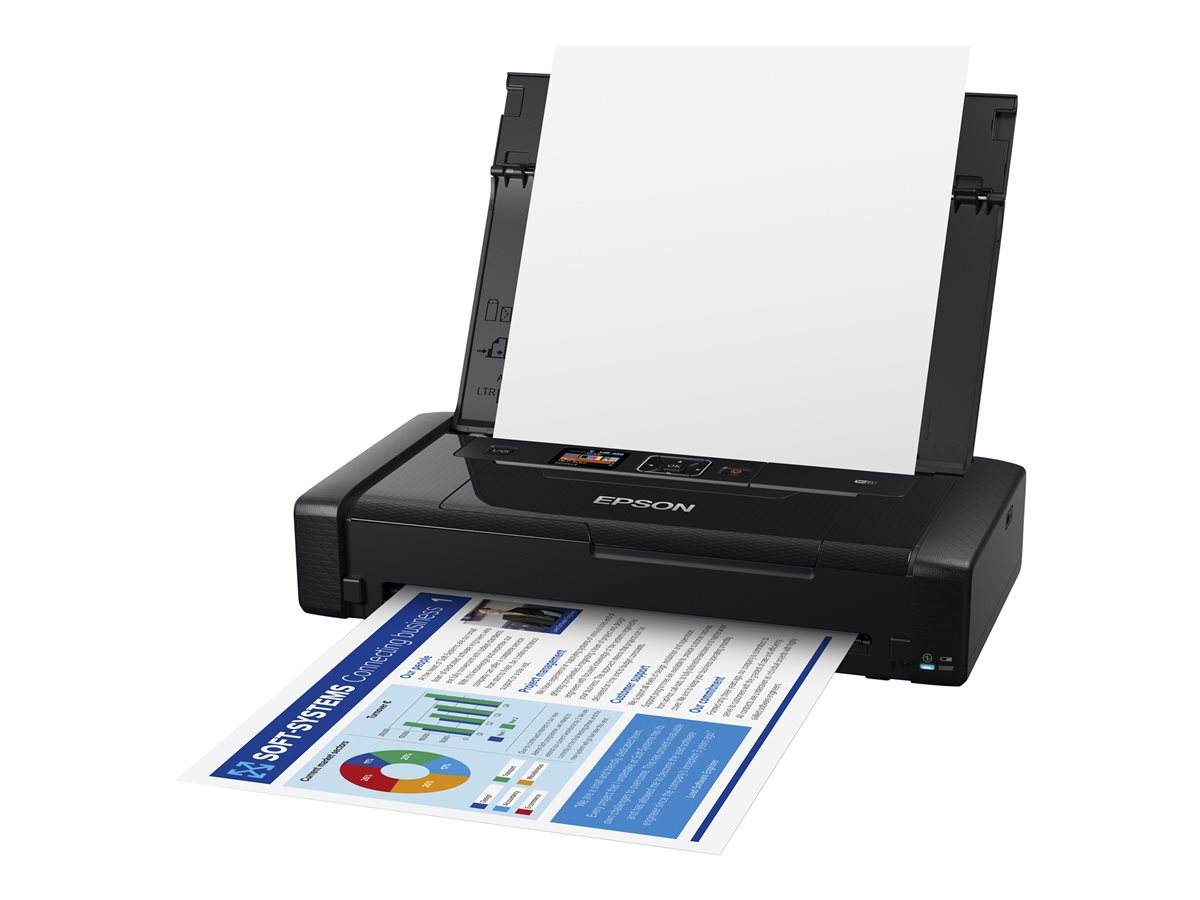 Impressora Epson WorkForce WF-110W Jacto Tinta A4 Cores Wi-Fi - Imagem 7