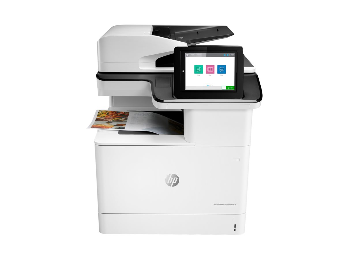 Impressora Multifunções HP Color LaserJet Enterprise M776dn A3 Cores - Imagem 4