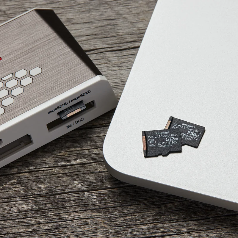 Cartão de Memória Kingston Canvas Select Plus 256GB microSDXC 100MB/s A1 Classe 10 com Adaptador - Imagem 7