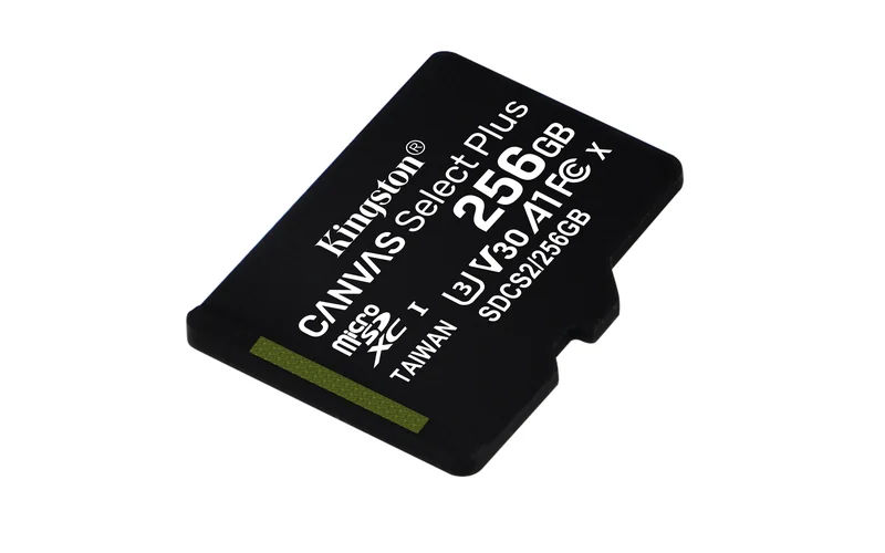 Cartão de Memória Kingston Canvas Select Plus 256GB microSDXC 100MB/s A1 Classe 10 com Adaptador - Imagem 4