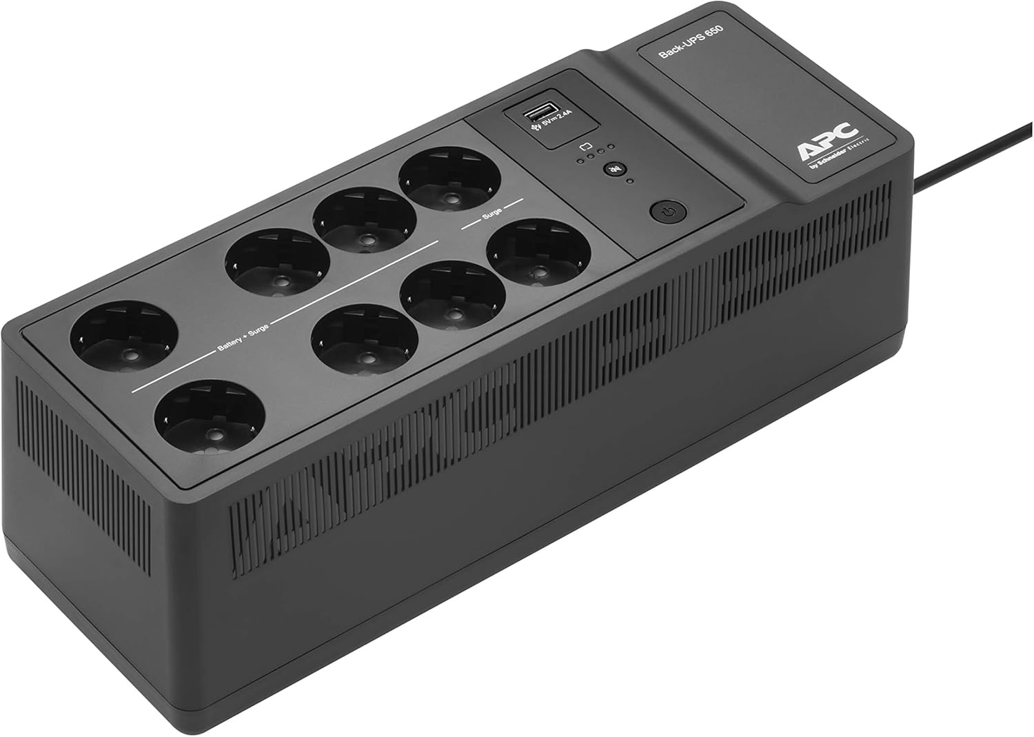 UPS APC Back-UPS BE650G2-GR 650VA 400W Preto - Imagem 7
