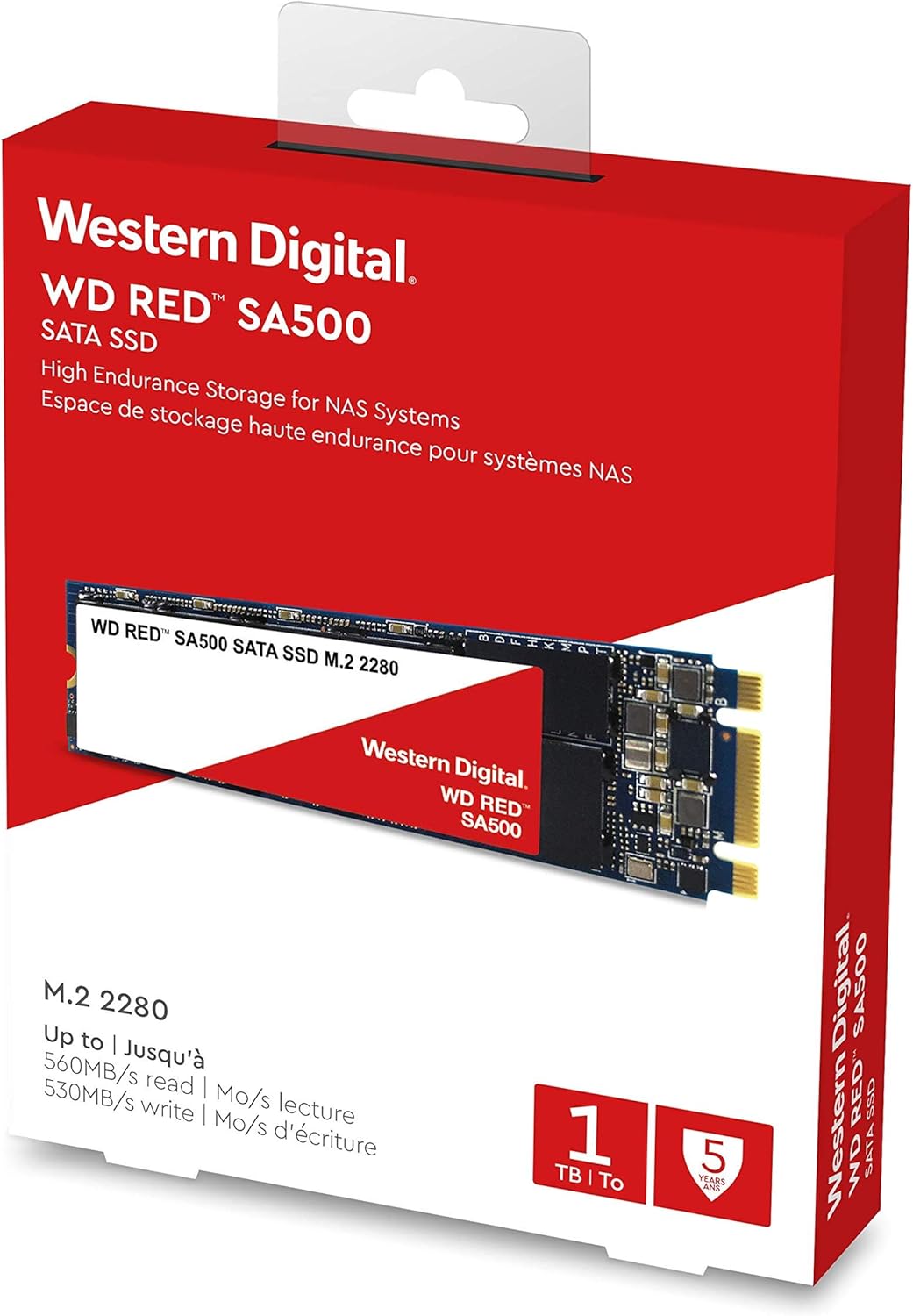 SSD WD Red SA500 1 TB M.2 SATA - Imagem 3