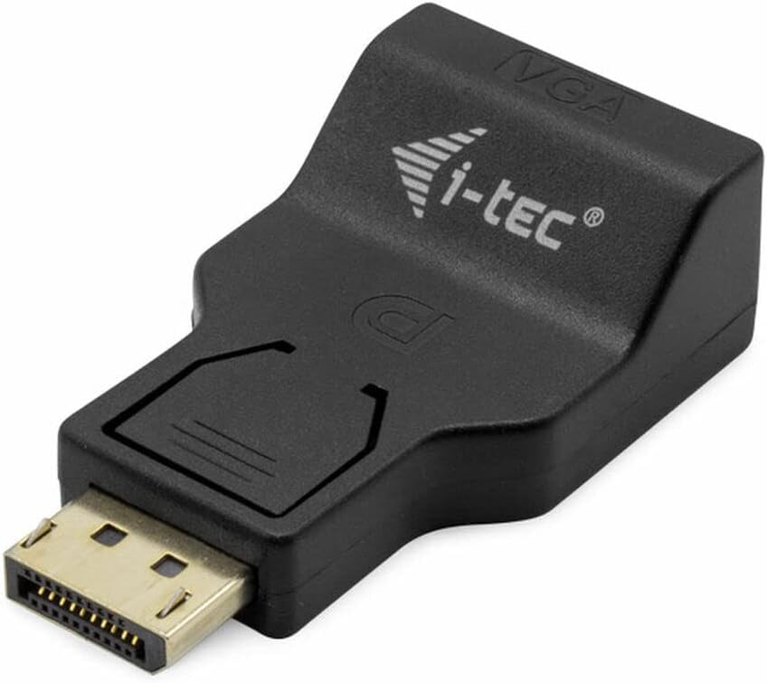 Adaptador i-Tec DisplayPort para VGA 1080p - Imagem 1
