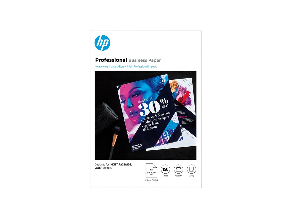 Papel Fotográfico HP Professional Brilhante A4 180g 150 Folhas - Imagem 3
