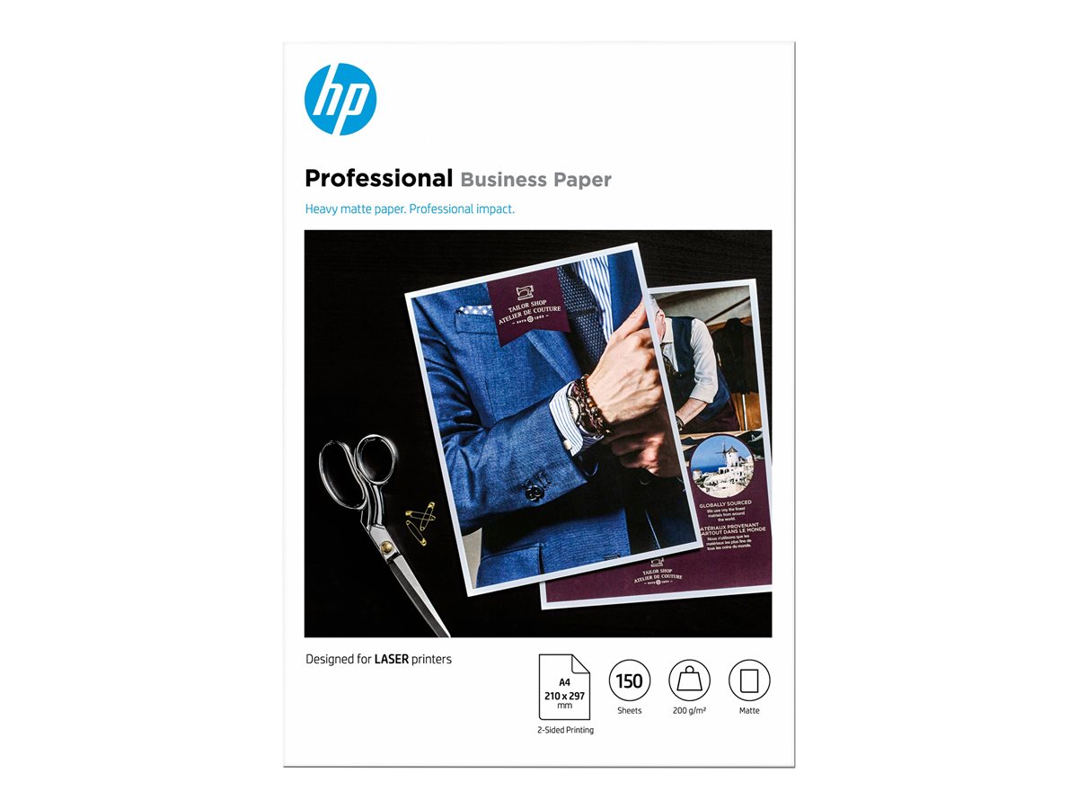 Papel Fotográfico HP Professional A4 Mate 200g 150 Folhas - Imagem 3