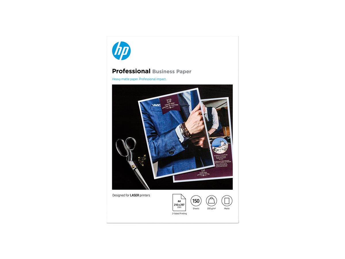 Papel Fotográfico HP Professional A4 Mate 200g 150 Folhas - Imagem 4
