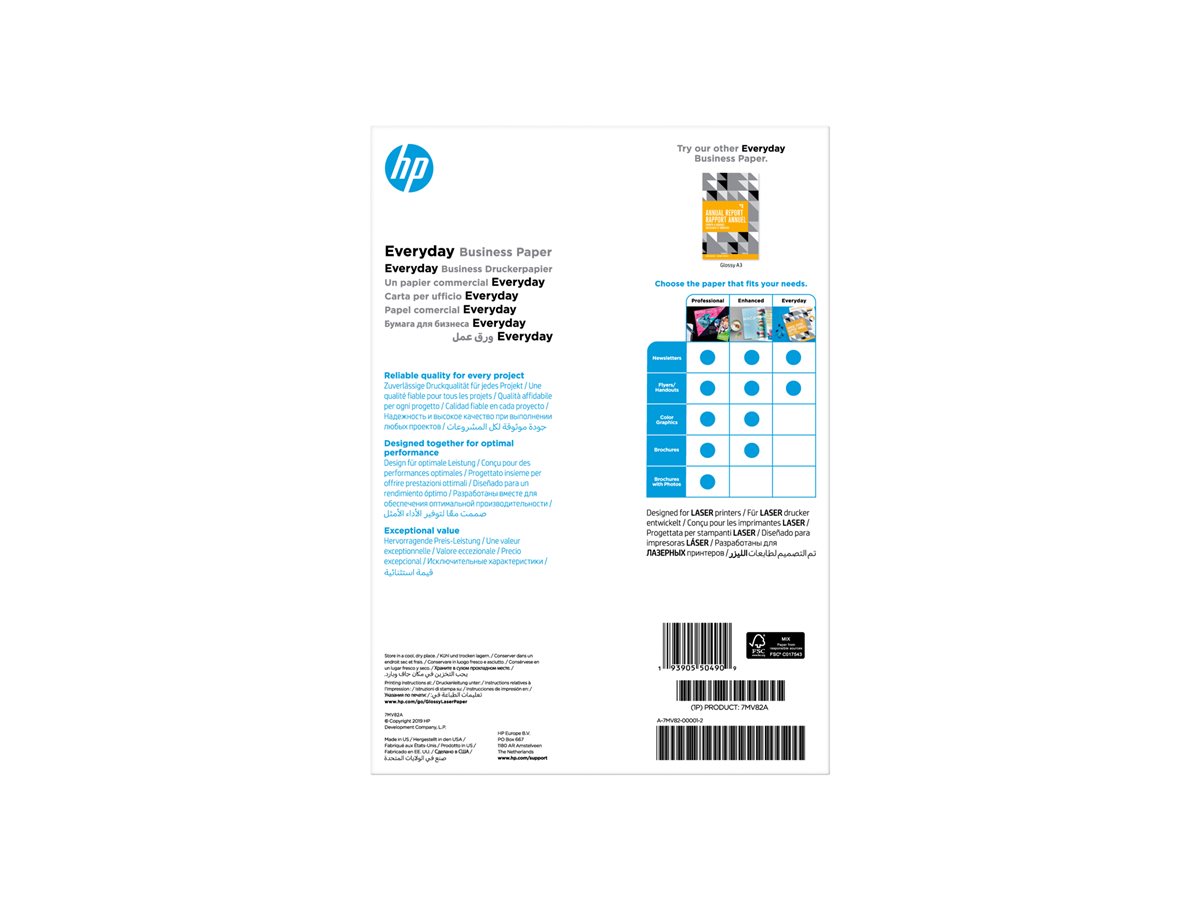 Papel Fotográfico HP Everyday Brilhante A4 150 Folhas - Imagem 4