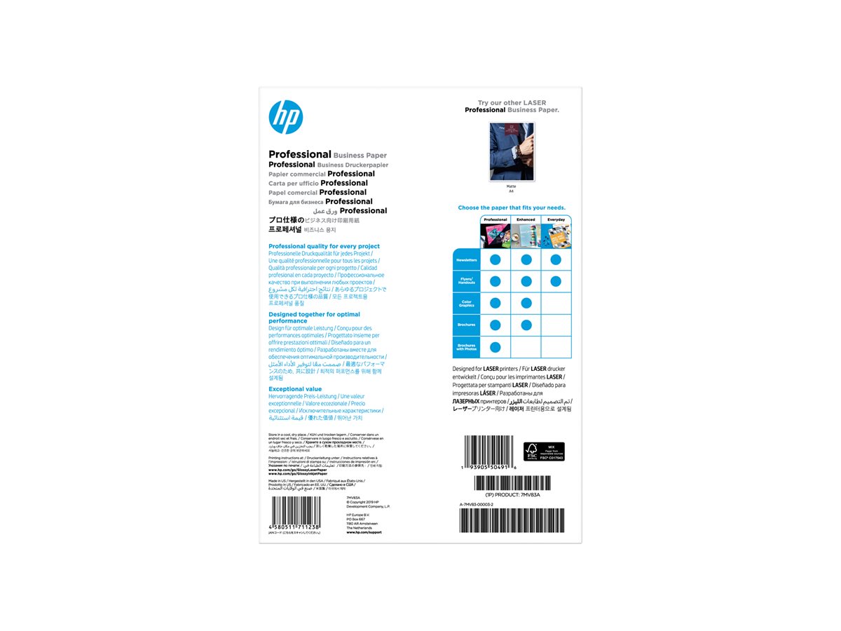 Papel Fotográfico HP Professional Brilhante A4 150 Folhas - Imagem 4