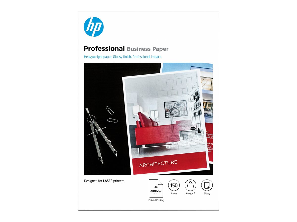 Papel Fotográfico HP Professional Brilhante A4 150 Folhas - Imagem 3