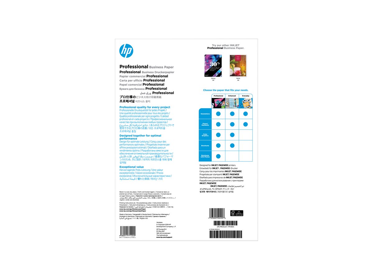 Papel Fotográfico HP Professional Brilhante A3 150 folhas - Imagem 5