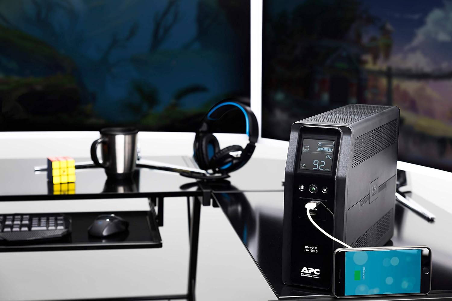 UPS APC Back-UPS Pro BR1200SI 1200 VA USB Preto - Imagem 5